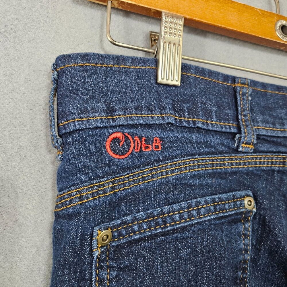 Origin Maine 100% USA Jeans Dark wash Stretch Slim Fit Blue Delta Denim 31X29